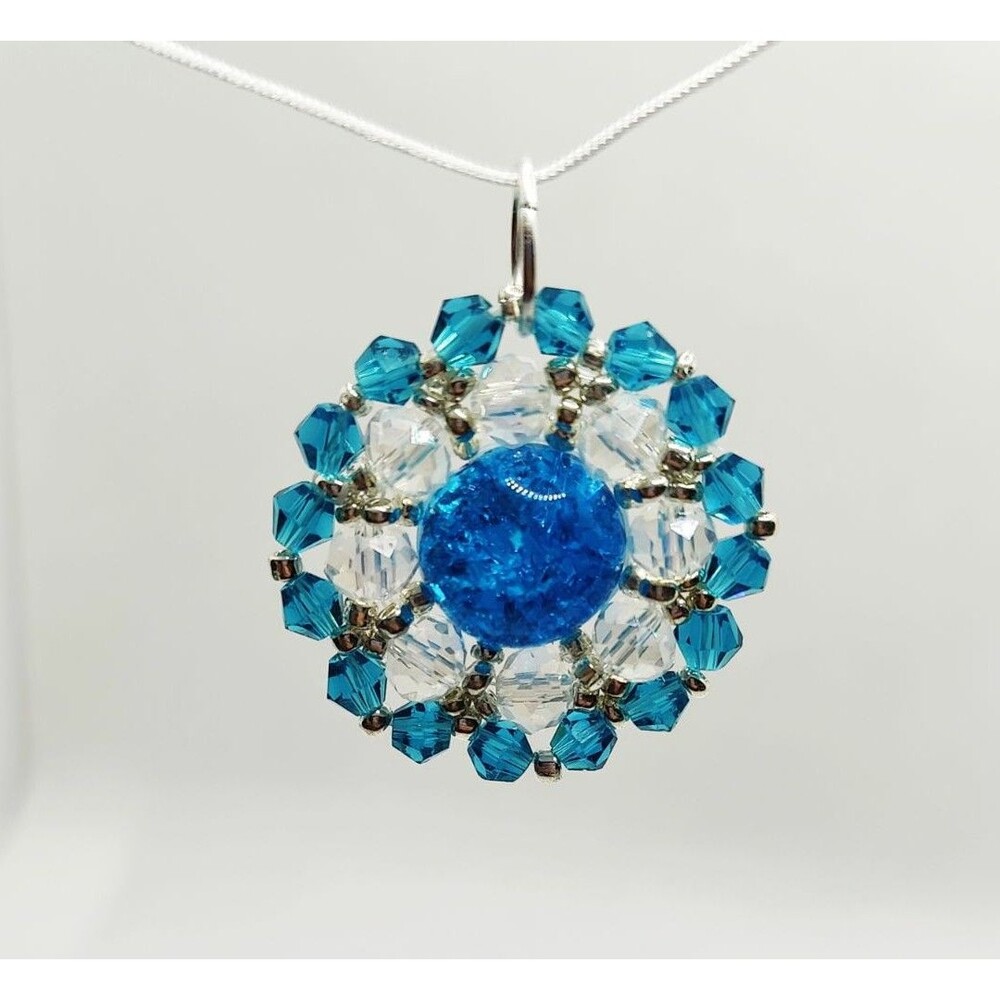 Beautiful Hand Crafted Crystal Pendant